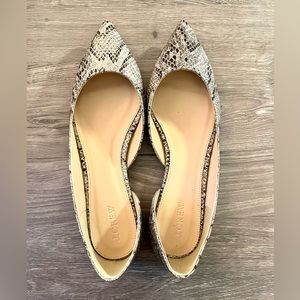 NIB J.Crew Audrey Glitter flats - Gold/Brown - size 9.5